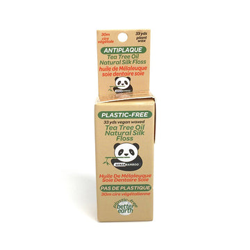 Senzacare - Plastic-Free Silk Dental Floss with Tea Tree Oil